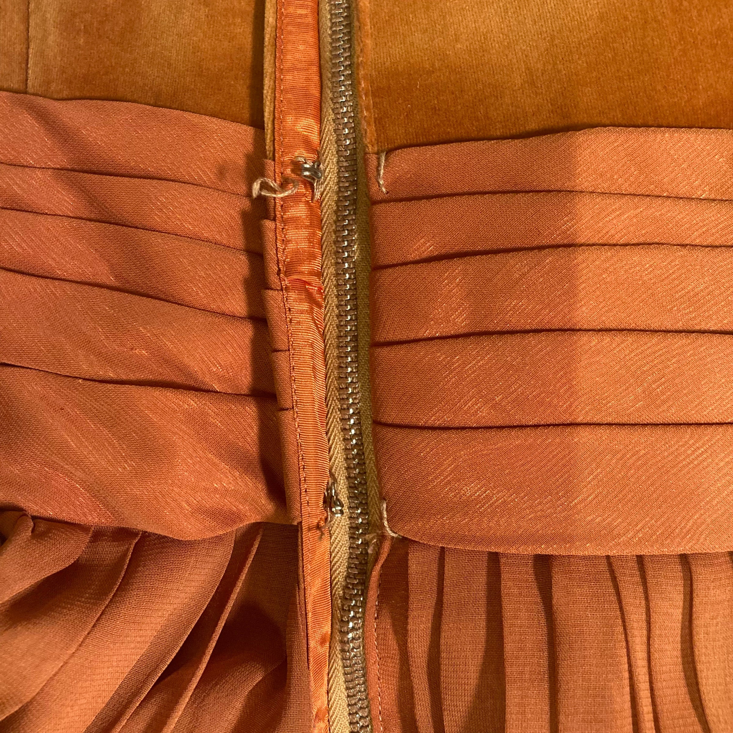 chinese dress ladies Bright Orange Square Neck Sheath Silhouette Women Leather Dress L / Red main image 0