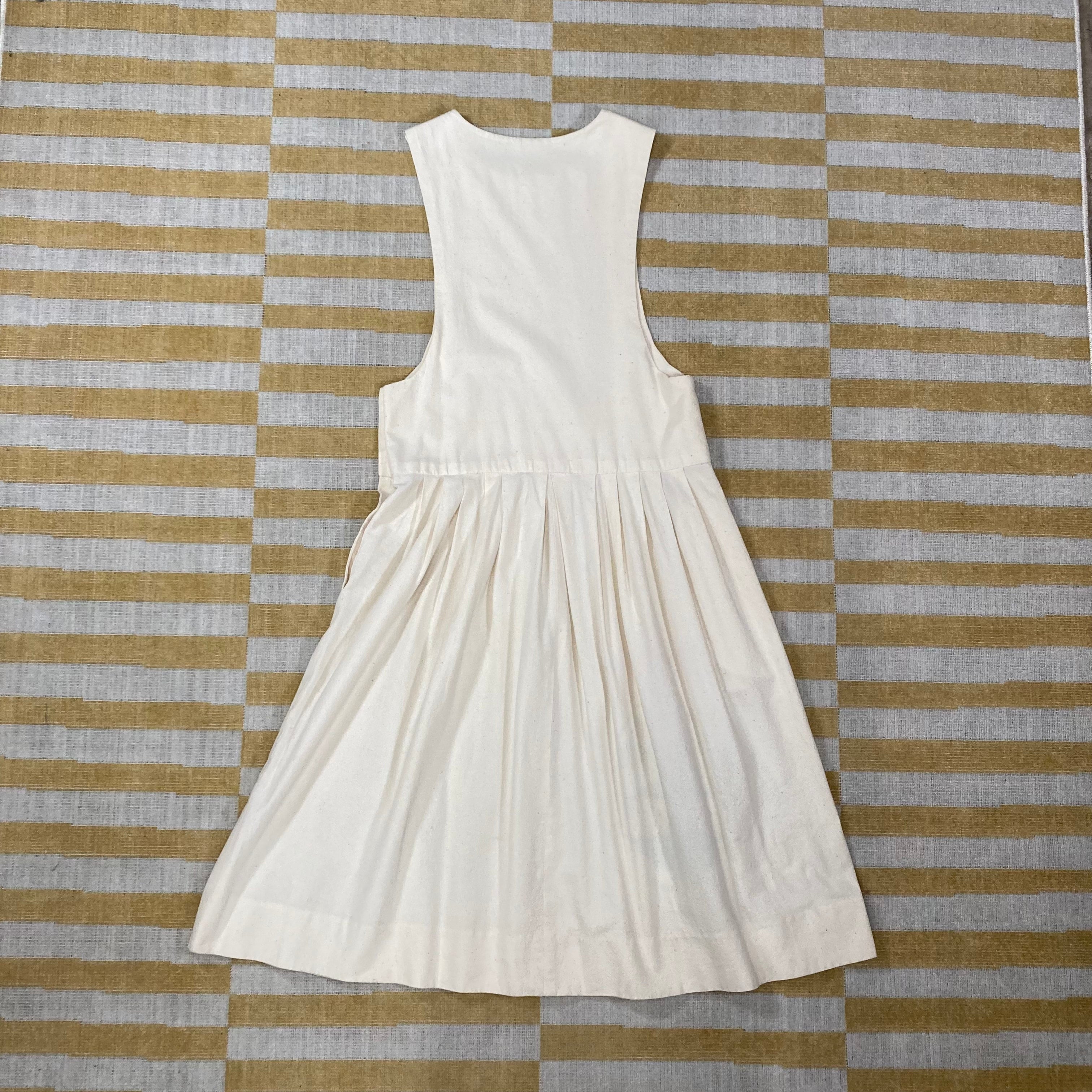 white christmas dresses 50's Tulip Feed Sack Patio Dress—[S/M] main image 1