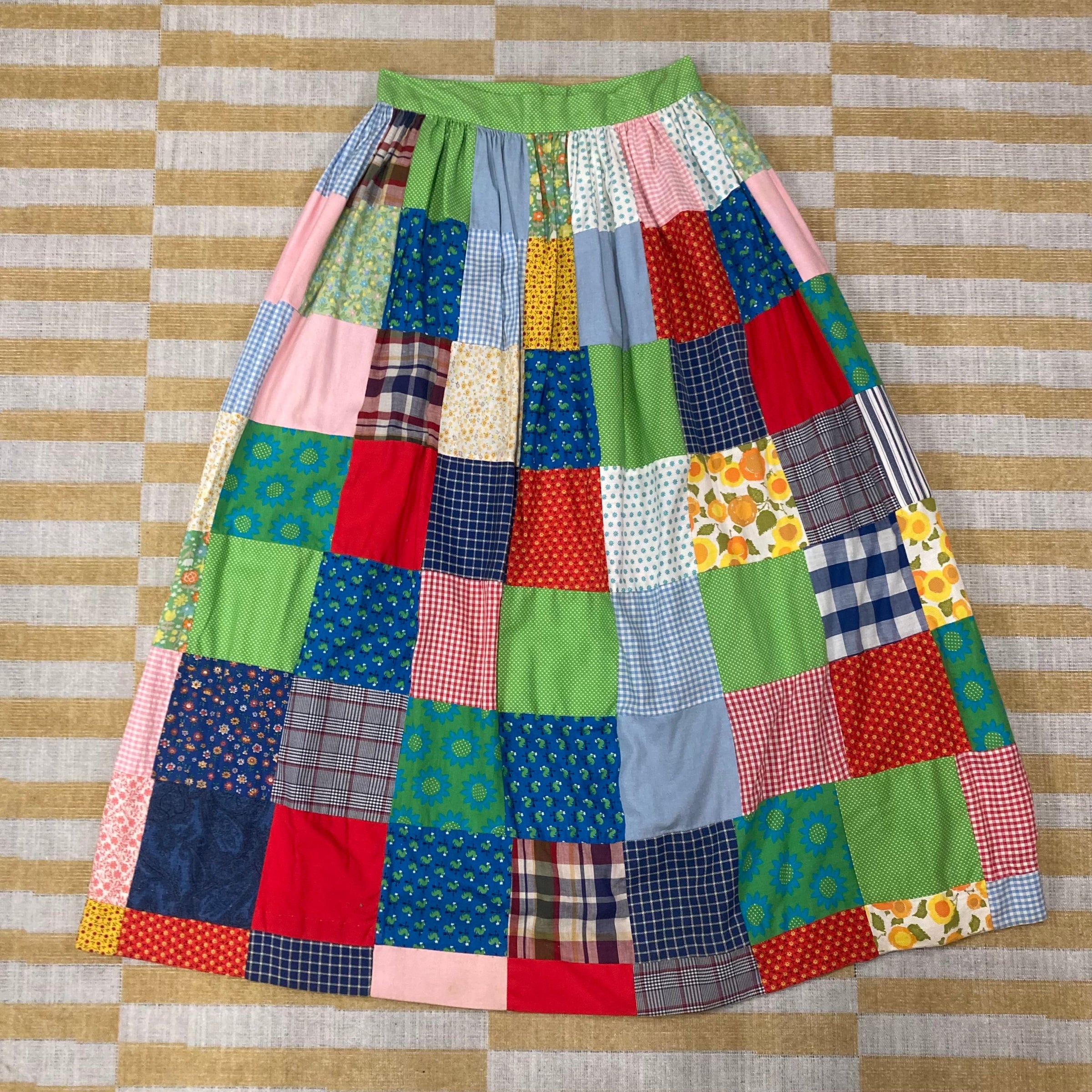 Floral Patchwork Skirt | Dead Center Vintage
