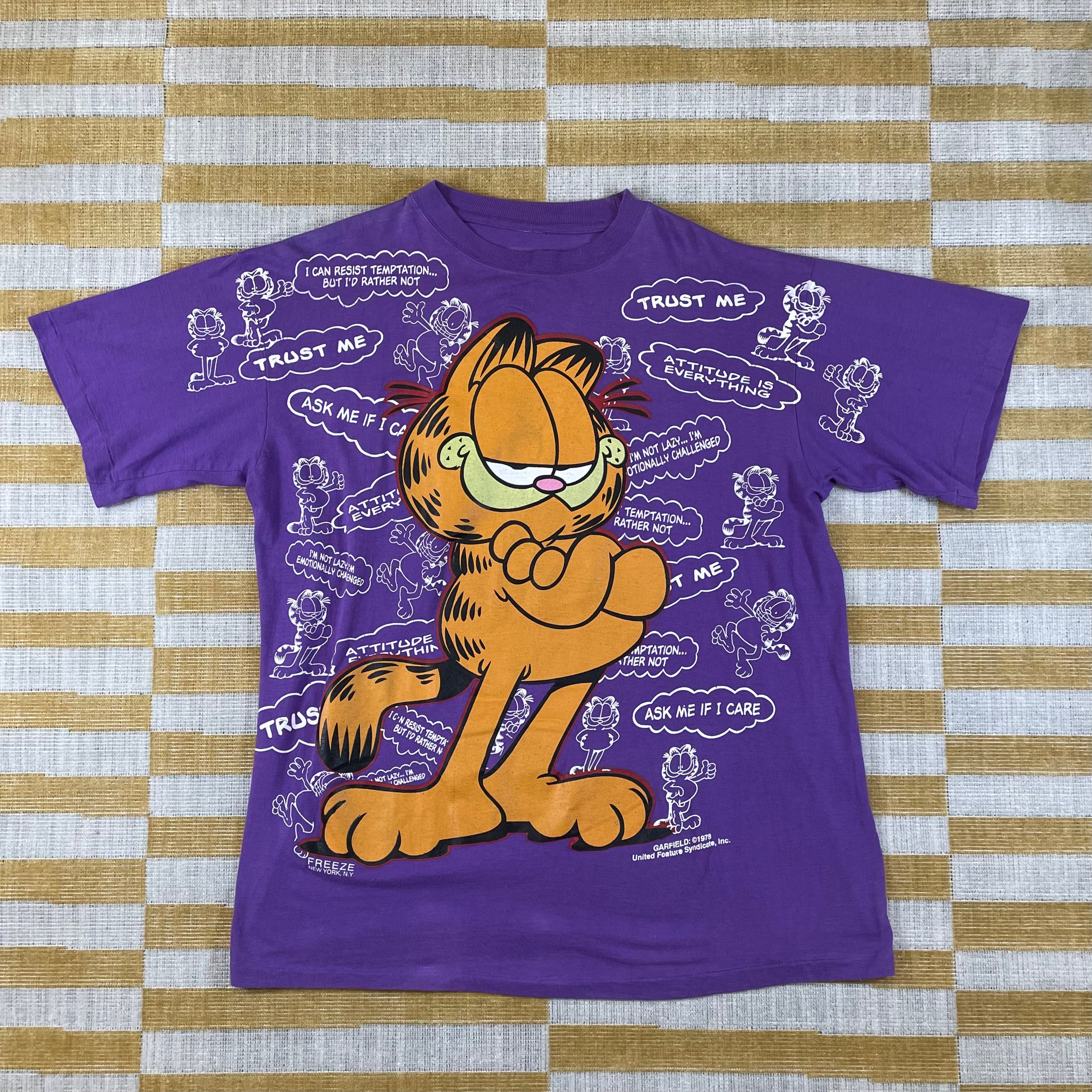 Garfield - Four Square - T-Shirt