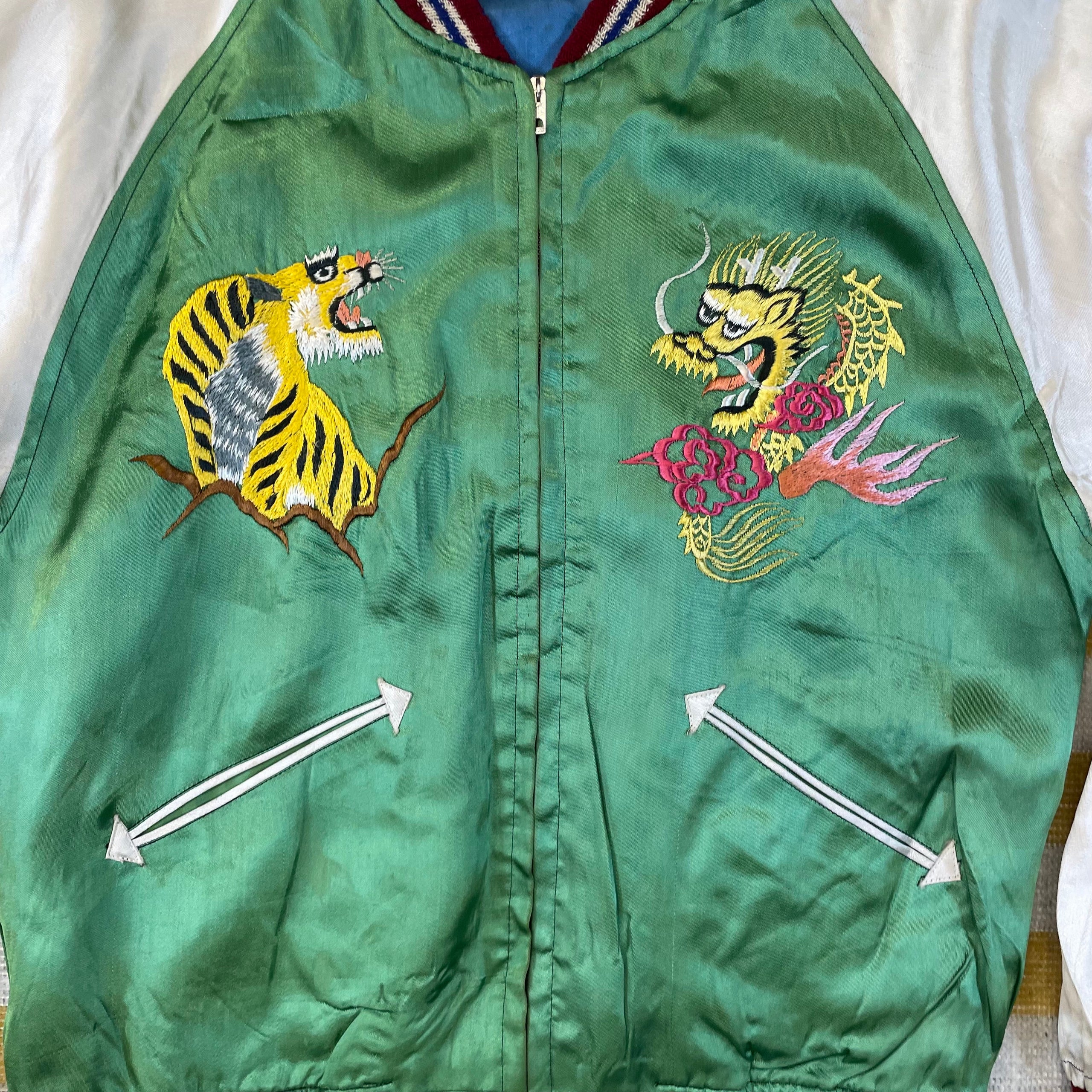 Japanese Reversible Souvenir Jacket B | Dead Center Vintage Japanese Reversible Souvenir Jacket B | Dead Center Vintage